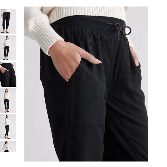 Quince Vintage Wash Tencel Utility Jogger XL - Picture 3 of 5